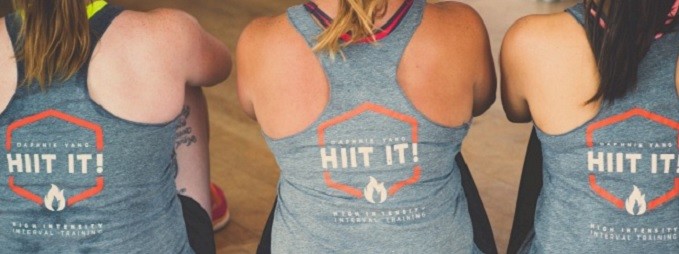 HIIT IT! by Daphnie Yang at Primary logo
