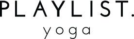 PLAYLIST. Yoga logo