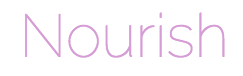 Flourish at Nourish logo